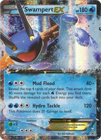 Swampert EX - XY55 - Ultra Rare available at 401 Games Canada