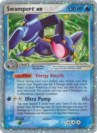 Swampert ex - 98/100 - Ultra Rare available at 401 Games Canada