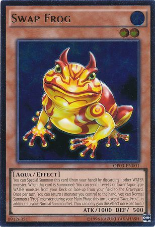 Swap Frog - OP03-EN001 - Ultimate Rare available at 401 Games Canada