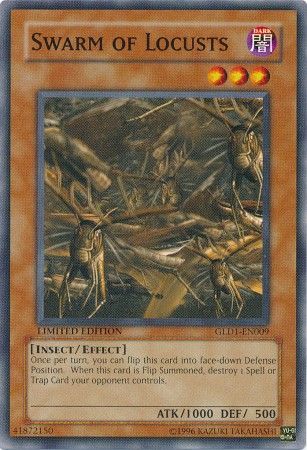 Swarm of Locusts - GLD1-EN009 - Common - Limited Edition available at 401 Games Canada
