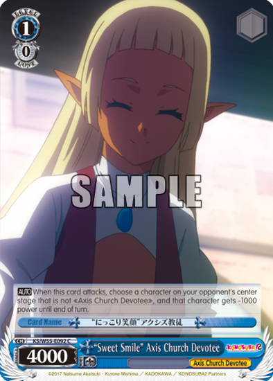 "Sweet Smile" Axis Church Devotee - KS/W55-E092 - Common available at 401 Games Canada