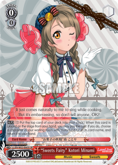 "Sweets Fairy" Kotori Minami - LL/EN-W02-E065S - Super Rare available at 401 Games Canada