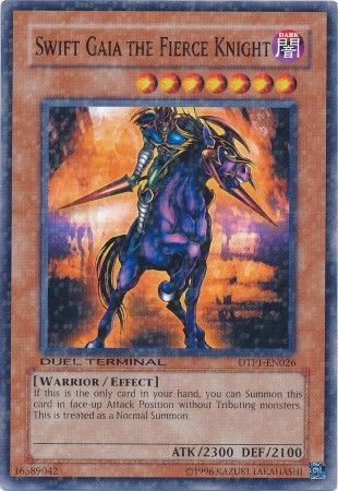 Swift Gaia the Fierce Knight - DTP1-EN026 - Normal Parallel Rare available at 401 Games Canada