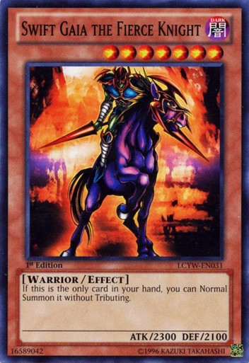 Swift Gaia the Fierce Knight - LCYW-EN031 - Common - 1st Edition available at 401 Games Canada