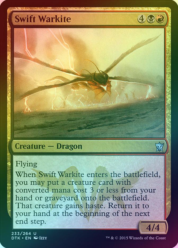 Swift Warkite (Foil) (DTK)