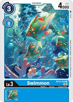 Swimmon - BT12-020 - Common available at 401 Games Canada