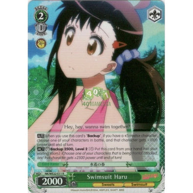 Swimsuit Haru - NK-WE22-E11 - Rare (Parallel Foil) available at 401 Games Canada