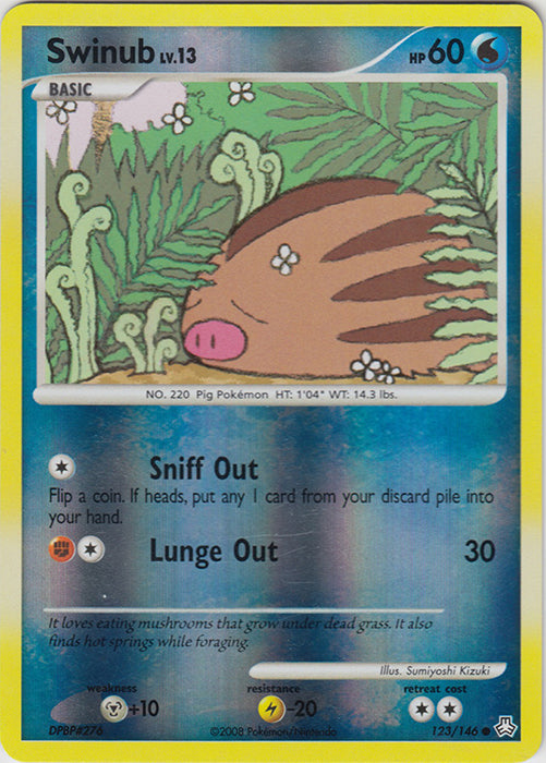 Swinub - 123/146 - Common - Reverse Holo available at 401 Games Canada