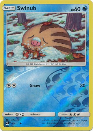 Swinub - 19/111 - Common - Reverse Holo available at 401 Games Canada