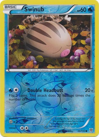 Swinub - 26/135 - Common - Reverse Holo available at 401 Games Canada