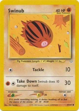 Swinub - 57/64 - Common - Unlimited available at 401 Games Canada