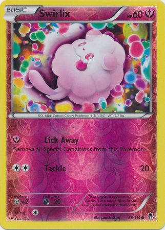 Swirlix - 68/119 - Common - Reverse Holo available at 401 Games Canada