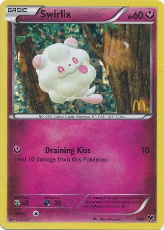 Swirlix - 9/12 - McDonald's Holo - Promo available at 401 Games Canada