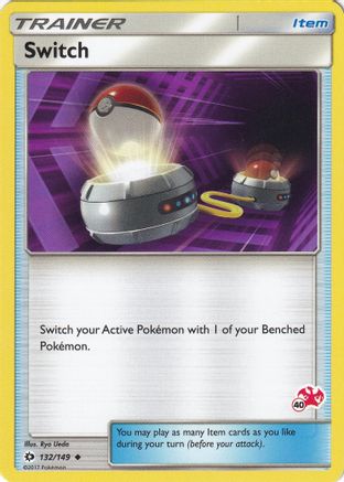 Switch (#40 Charizard Stamped) - 132/149 - Promo available at 401 Games Canada