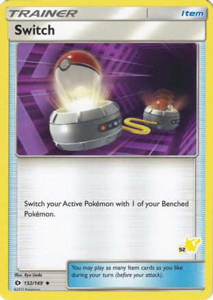 Switch (#52 Pikachu Stamped) - 132/149 - Promo available at 401 Games Canada