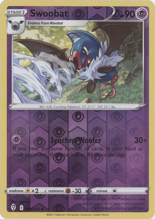 Swoobat - 069/203 - Uncommon - Reverse Holo available at 401 Games Canada