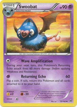 Swoobat - 72/162 - Uncommon available at 401 Games Canada