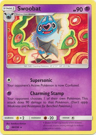 Swoobat - 88/236 - Rare available at 401 Games Canada