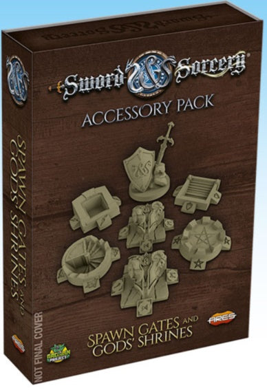 Sword & Sorcery - Accessory Pack - Spawn Gates & Gods Shrines available at 401 Games Canada