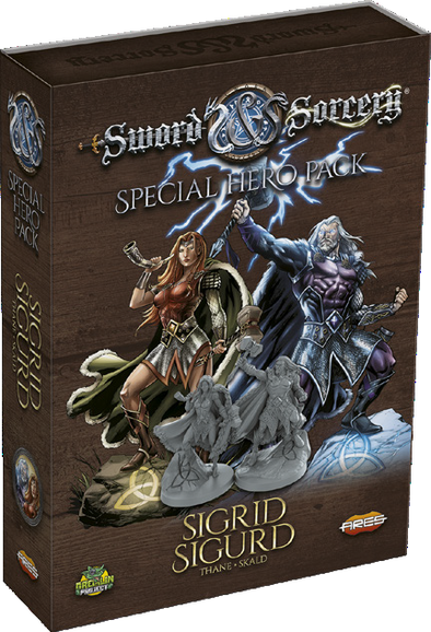 Sword & Sorcery - Special Hero Pack - Thane/Skald (Sigrid/Sigurd) available at 401 Games Canada