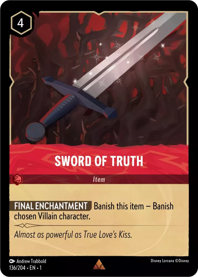 Sword of Truth - 136/204 - Rare available at 401 Games Canada