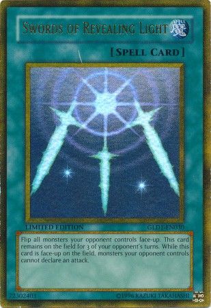 Swords of Revealing Light - GLD1-EN030 - Gold Rare - Limited Edition available at 401 Games Canada