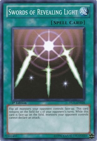 Swords of Revealing Light - YS11-EN026 - Common - 1st Edition available at 401 Games Canada