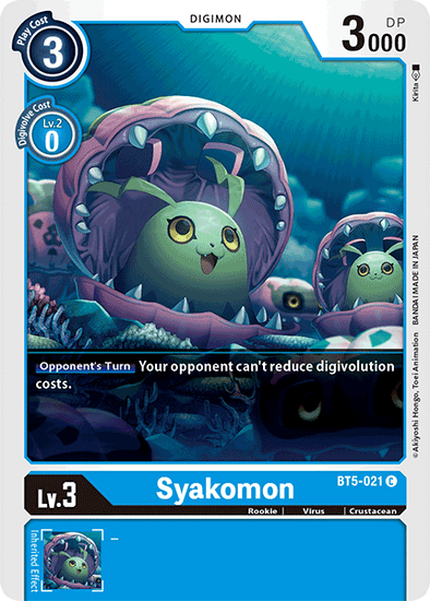 Syakomon - BT5-021 - Common available at 401 Games Canada