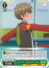 Syaoran: Aquarium Date - CCS/WX01-E041 - Uncommon available at 401 Games Canada