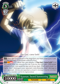 Syaoran: Sword Summoning - CCS/WX01-E037 - Rare available at 401 Games Canada