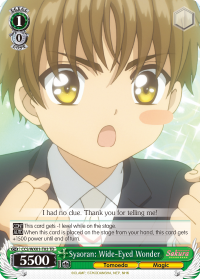 Syaoran: Wide-Eyed Wonder - CCS/WX01-T03- Trial Deck available at 401 Games Canada