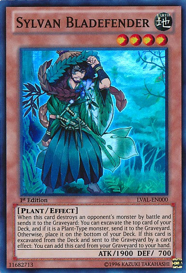 Sylvan Bladefender - LVAL-EN000 - Super Rare - 1st Edition available at 401 Games Canada