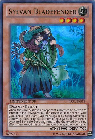 Sylvan Bladefender - LVAL-ENSP1 - Ultra Rare - Limited Edition available at 401 Games Canada