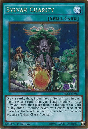 Sylvan Charity - PGL2-EN061 - Gold Rare - 1st Edition available at 401 Games Canada