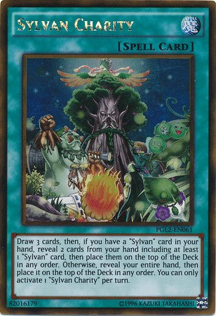Sylvan Charity - PGL2-EN061 - Gold Rare - Unlimited available at 401 Games Canada