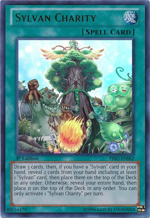 Sylvan Charity - PRIO-EN062 - Ultra Rare - 1st Edition available at 401 Games Canada