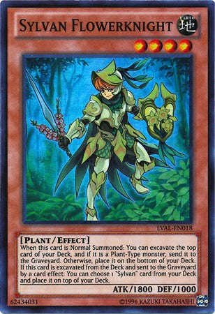 Sylvan Flowerknight - LVAL-EN018 - Super Rare - Unlimited available at 401 Games Canada