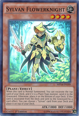 Sylvan Flowerknight - MP14-EN199 - Super Rare - 1st Edition available at 401 Games Canada