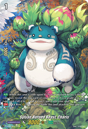 Sylvan Horned Beast, Charis - D-SS01/SP21 - SP available at 401 Games Canada