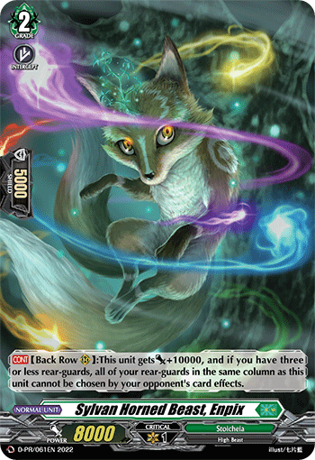 Sylvan Horned Beast, Enpix (Foil) - D-PR/061EN - PR available at 401 Games Canada