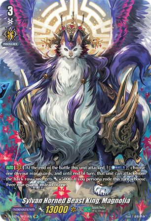 Sylvan Horned Beast King, Magnolia - D-SS01/SP19 - SP available at 401 Games Canada