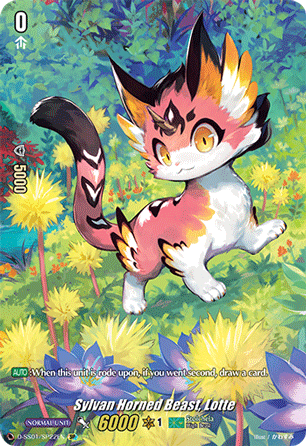 Sylvan Horned Beast, Lotte - D-SS01/SP22 - SP available at 401 Games Canada