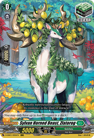 Sylvan Horned Beast, Zlatorog - D-SS01/055 - Triple Rare available at 401 Games Canada