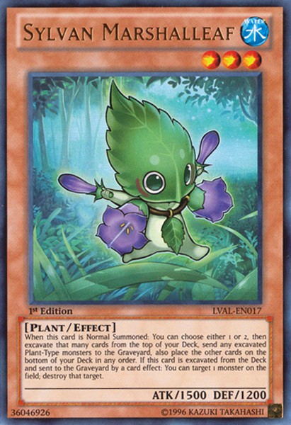 Sylvan Marshalleaf - LVAL-EN017 - Ultra Rare - 1st Edition available at 401 Games Canada