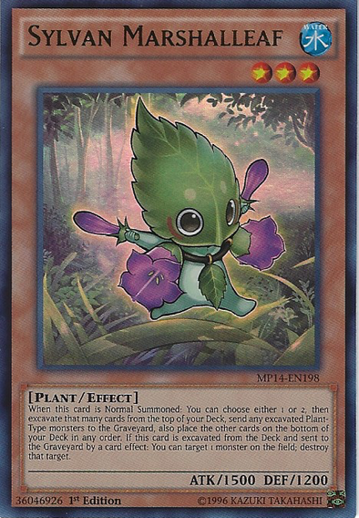 Sylvan Marshalleaf - MP14-EN198 - Ultra Rare - 1st Edition available at 401 Games Canada