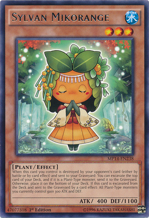 Sylvan Mikorange - MP14-EN238 - Rare - 1st Edition available at 401 Games Canada