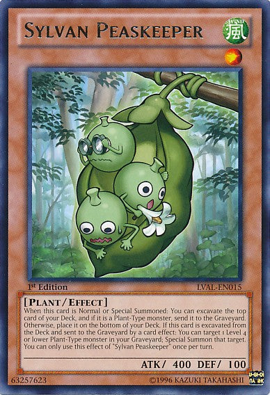 Sylvan Peaskeeper - LVAL-EN015 - Rare - 1st Edition available at 401 Games Canada
