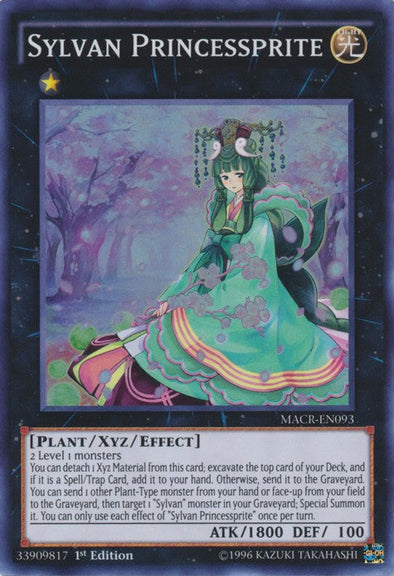 Sylvan Princessprite - MACR-EN093 - Super Rare - 1st Edition available at 401 Games Canada