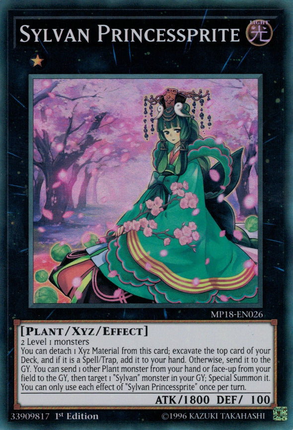 Sylvan Princessprite - MP18-EN026 - Super Rare - 1st Edition available at 401 Games Canada