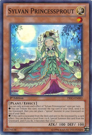 Sylvan Princessprout - PRIO-EN083 - Super Rare - 1st Edition available at 401 Games Canada